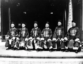 Chinesische Mandarine, um 1875